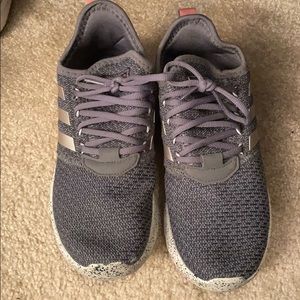 Grey women’s adidas shoes